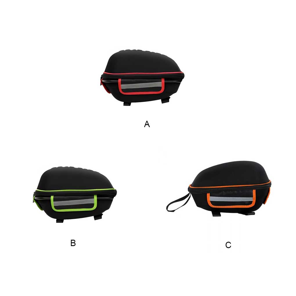 Hard Case Quick\-release Rear Shelf Bag Carrying Bag Rear Bag Waterproof Portable Cycling Bike Saddle Bag