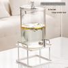 Tianxi Light Luxury Glass Beverage Dispenser with Faucet