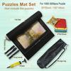 Mat Puzzles Jigsaw Roll Felt Mat Play Mat Puzzles Blanket For Up To 3000 Pcs Puzzle Accessories Portable Travel Storage Bag