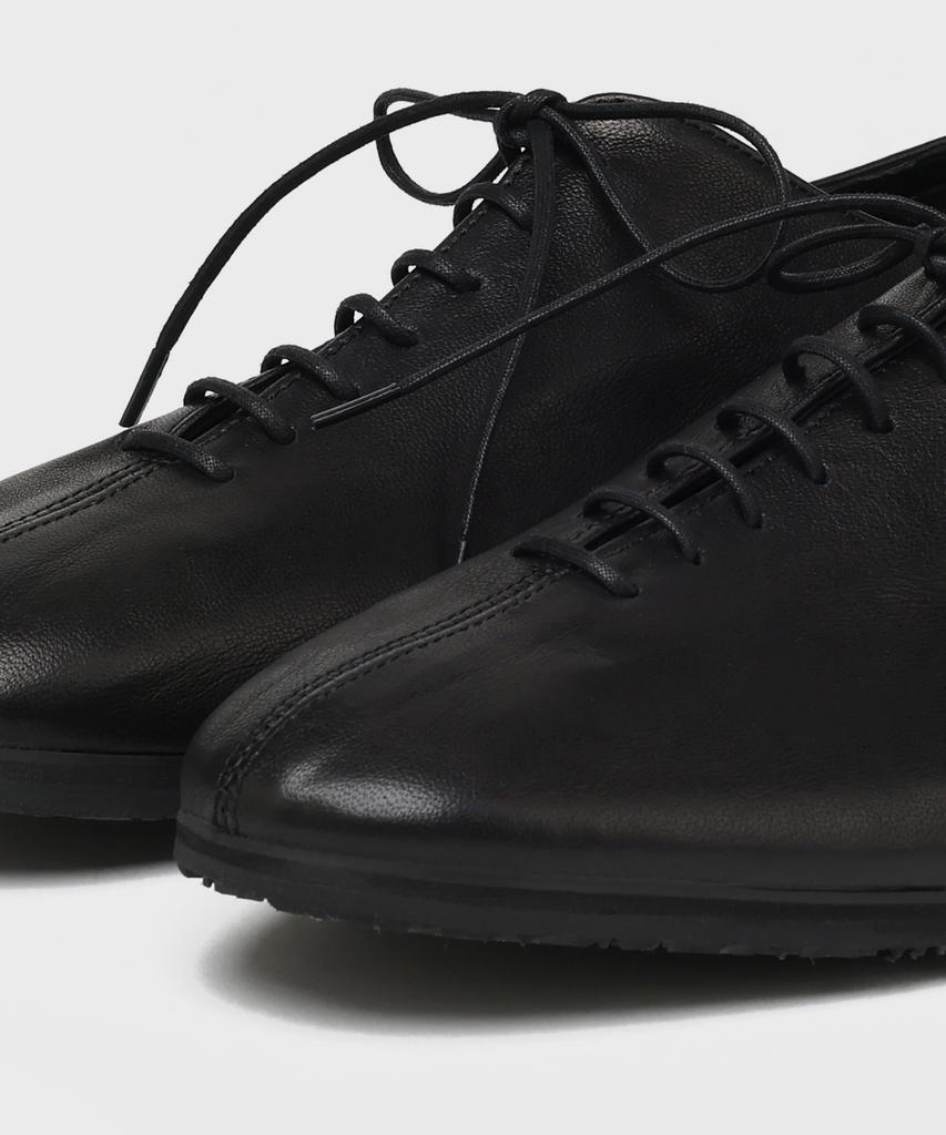 Firenze Atelier [Vibram] Full Vegetable Line Detail Derby 5900 [Sheep Black]