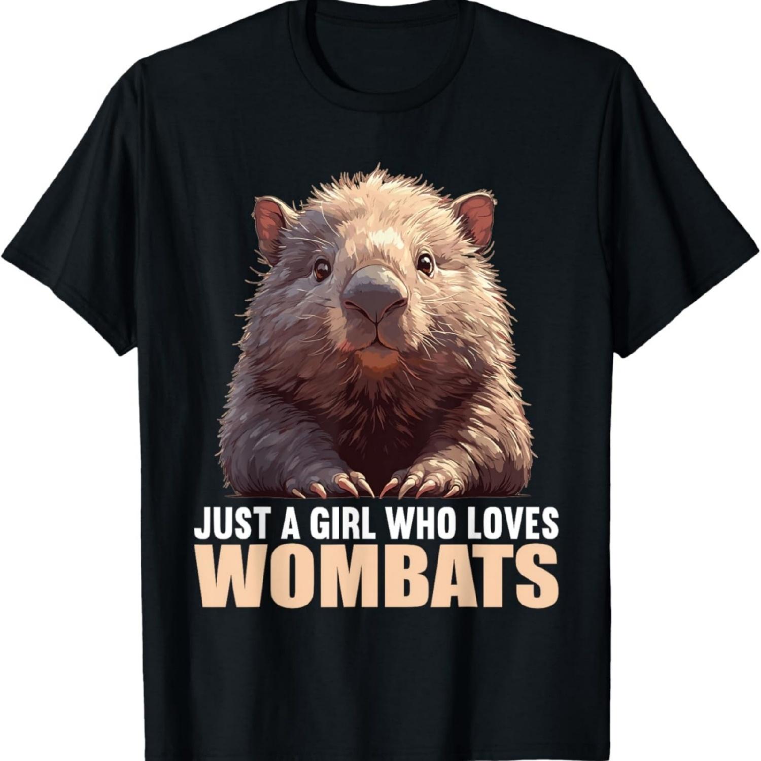 Just a Girl who loves Wombats. Wombats Wombat T-Shirt XXXXXL разноцветный