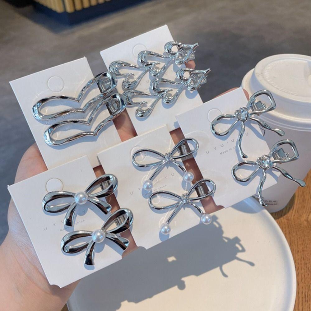 

Аксессуары для волос Металлические заколки для волос Украшения с жемчугом и стразами Заколки Новые головные уборы для девочек