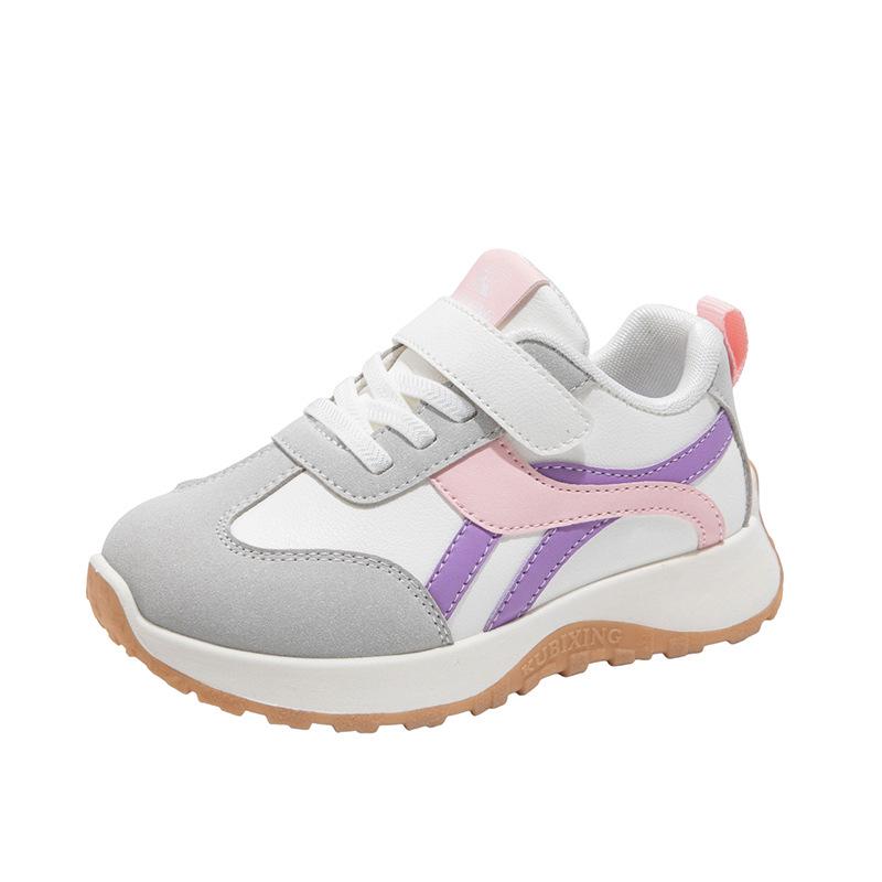 Spring 2026 Kids' Argan Sports Shoes: Fashionable, Versatile, Color-Block Casual Shoes for Little and Medium Children