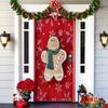 1PC Background Cloth Atmosphere Polyester Party Supplies Christmas Door Hanging Christmas Decorations Blanket