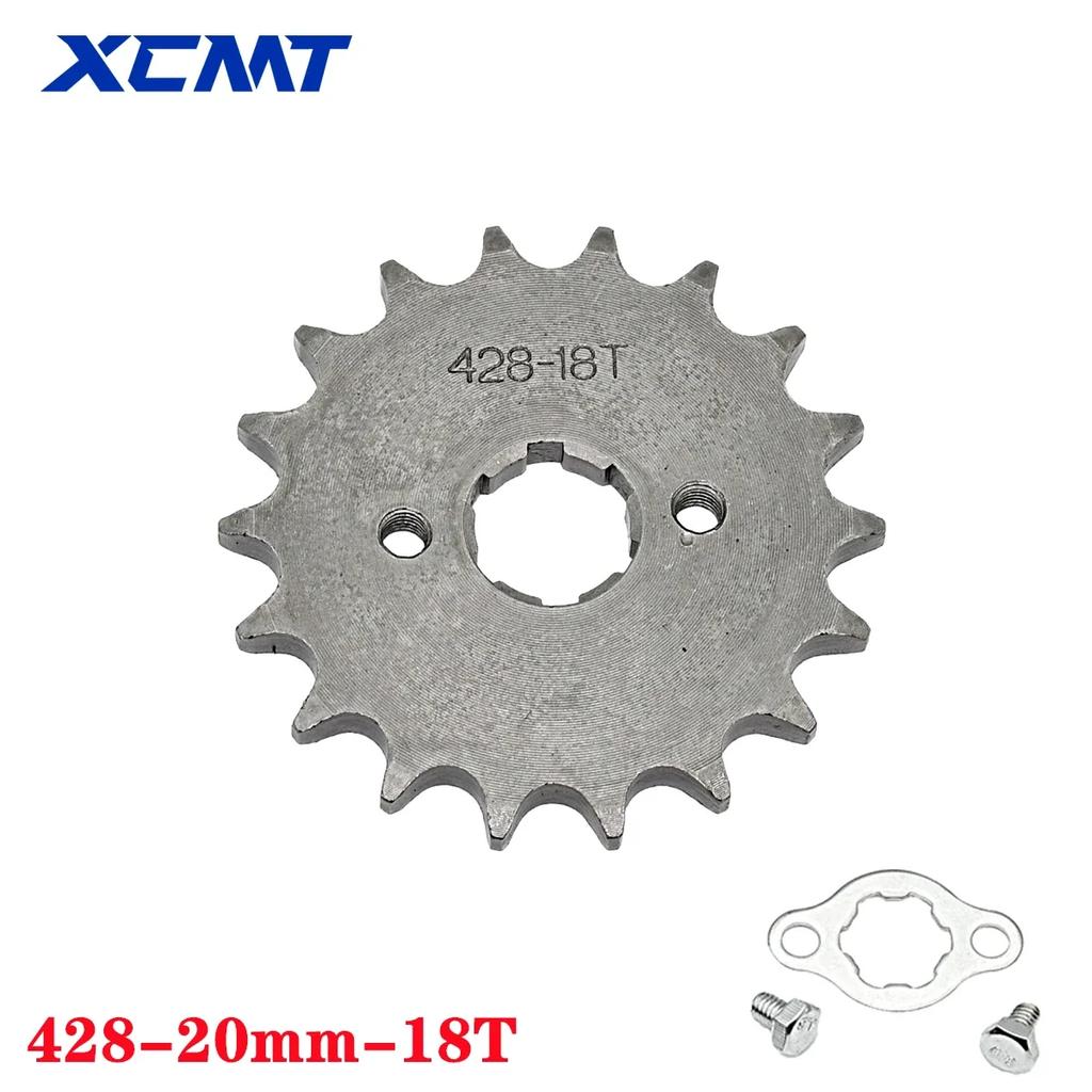 428# 20mm 10T-19T Vorderritzel für BSE SSR SDG KAYO Dirt Pit Bike ATV Quad Go-Kart Moped Buggy Roller Motorrad