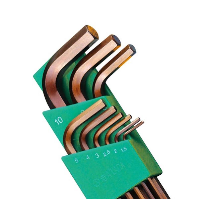 LAOA 9-Piece Metric Hex Key Set
