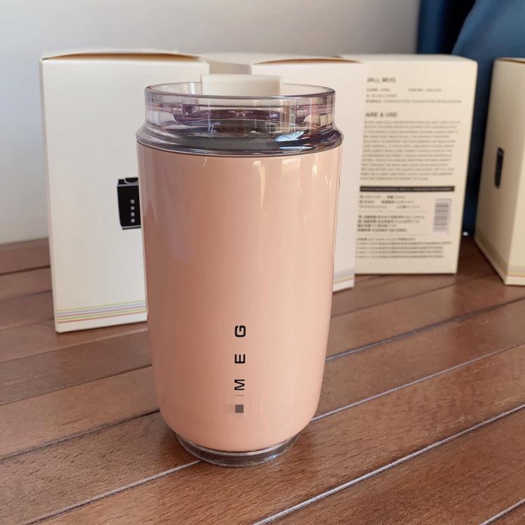 SEMg Stainless Steel Travel Mug - Insulated Food Grade Thermos Cup