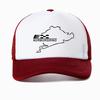 Stile Auto Corsa Strada Corsa Nurburgring cappello per Unisex Cappellino da Baseball da Corsa cool Rete Traspirante Cappellini Trucker Casquette Gorras