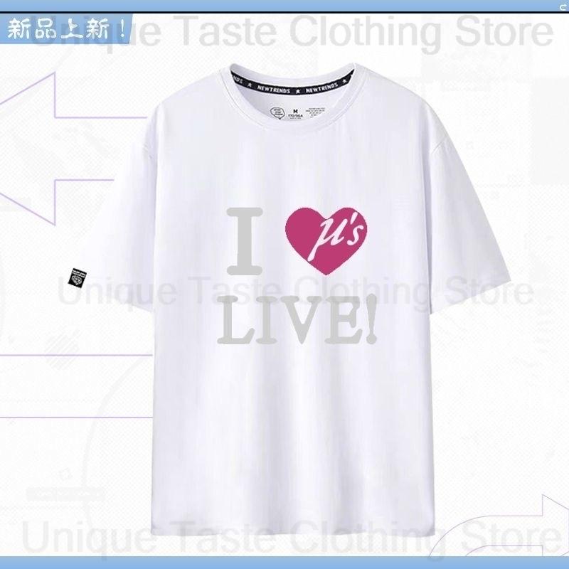 

LoveLive T Shirt Minami Kotori Yazawa Niko Same Print Tshirt Harajuku Fashion Cartoon Women Unisex Cotton Short Sleeve Tee Tops S