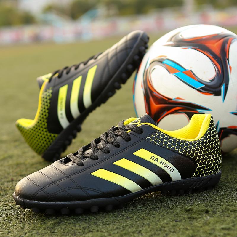 Broken nail football shoes men's TF training shoes student game football shoes youth sports class football shoes