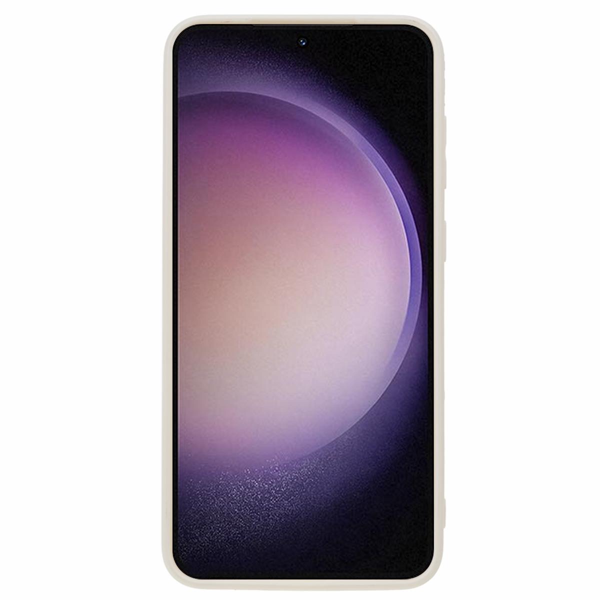 

For Samsung Galaxy S23 Cartoon Astronaut Pattern Soft TPU Case Anti-drop Precise Cutout Phone Cover Style E