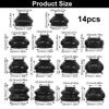 Gerinkoken Ball Joint 14 Pcs Universal Dust Boot Covers Dust Cover Boots Rubber Tie