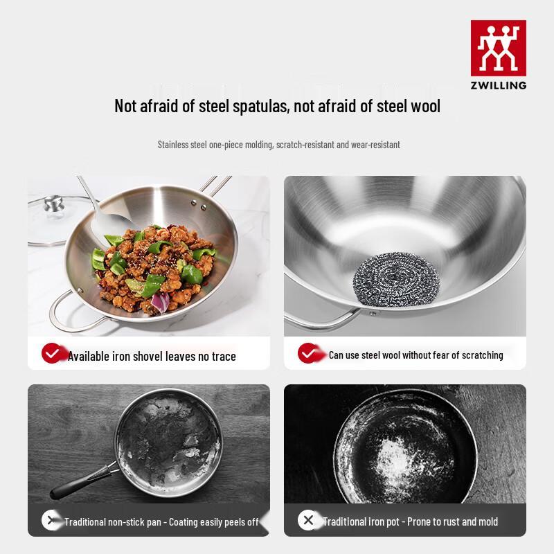 

ZWILLING Stainless Steel Wok