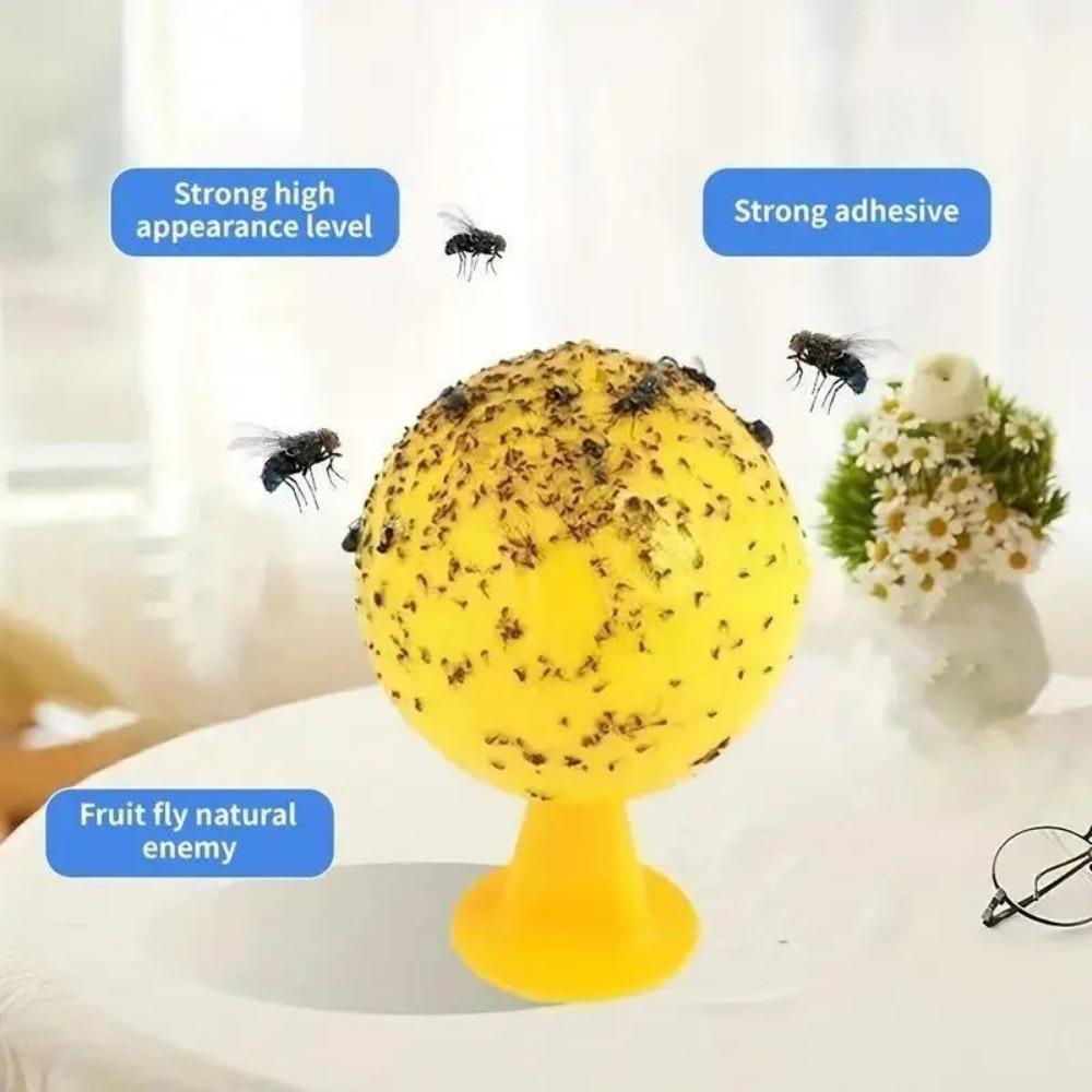10/1x Hanging Ball Fruit Fly Catcher Pest Control Sticky Ball Wasp Bee Insect Trap for Outdoor Garden Orchard Long Lasting Gnat Traps