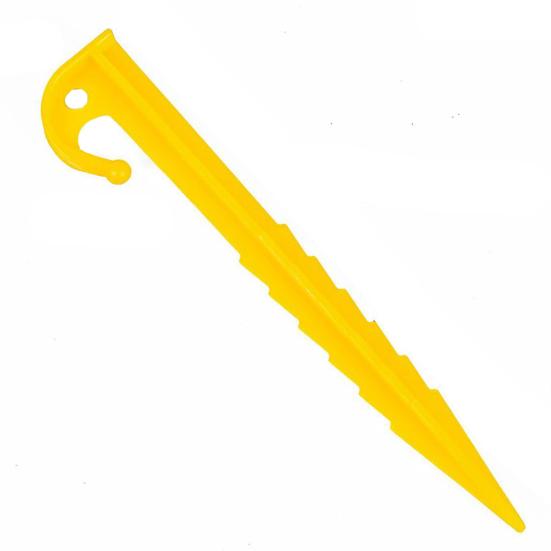 100Pcs Camping Tent Stake Heavy Duty Lawnmower Boundary Wire Stake Outdoor Garden Yard Patio Lawn Tarp Canopy Windproof Ground Spike Tent Peg