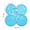 Silicone Tray Molds Epoxy Resin Casting Molds for DIY Casting Home Decoration