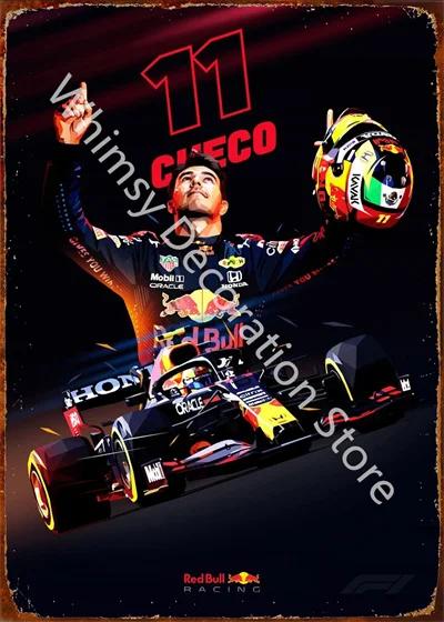 Vintage Classic Sports Car Racing F Car Metal Tin Signs Ratro Plate Home Bar Pub Garage Spark Plug Decorative Plaques Cuadros