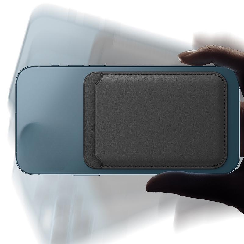 Fit for Magsafe Magnetic Luxury Leather Card Holder Wallet Case Fit for IPhone 14 Pro Max 13 12 Phone Bag Cover Adsorption Accessories