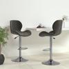 Day and Night - Day and Night Kitchen Stools 2 Units Dark Gray Velvet