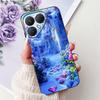 For Tecno Pova 7 Pro Ultra Case Flower Heart Painted TPU Soft Silicone Case Cover For Tecno Pova7 Pova 7Ultra Pro Phone Couqe