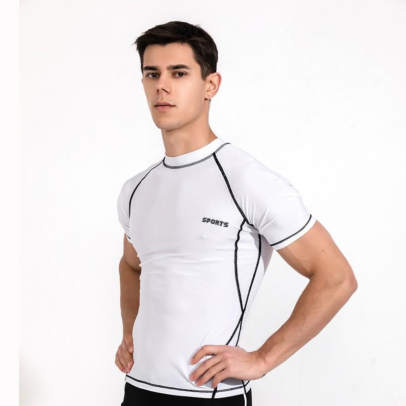 

Тенчуан Полосатые Шорты-Бермуды Повседневный Купальный Костюм Мужской Быстросохнущий Короткий Рукав Тренировочное Платье для Фитнеса L