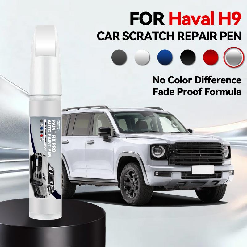 Voertuig voor Exclusief Gebruik Voor HAVAL H9 Autolak Reparatiepen Bijwerken Krasverwijderaar Doe-het-zelf Auto-accessoires Grijs WEY104 Wit 075