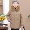 Mo'ou Women's Stylish Hooded Thickened Padded Winter Jacket