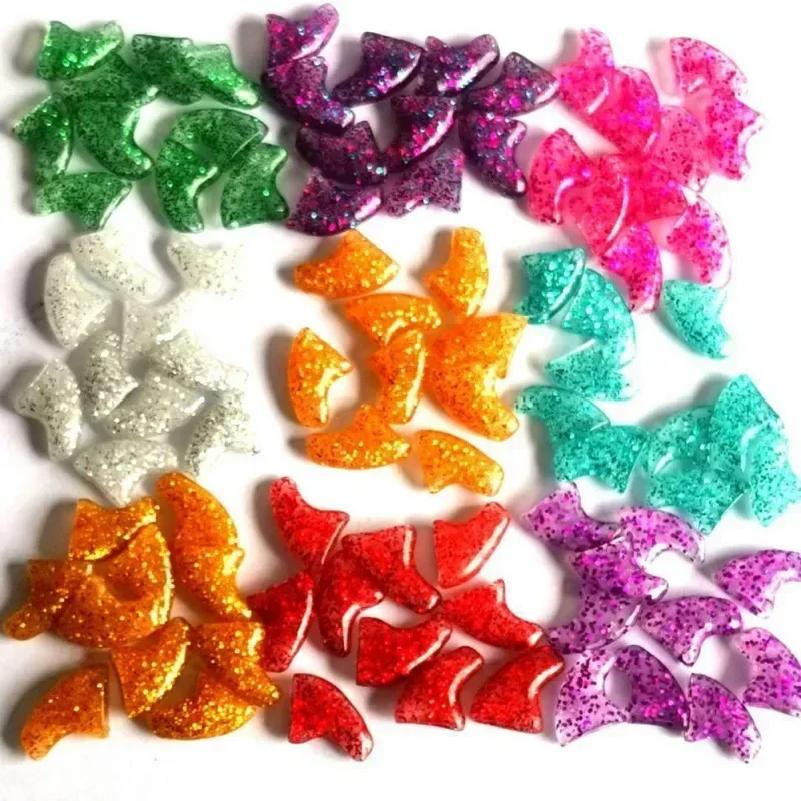 3pc Colorful Cat Nail Caps Soft Cat Claw Soft Paws 20 PCS/lot with Free Adhesive Glue Size XS S M LGift for Pet Cat Grooming