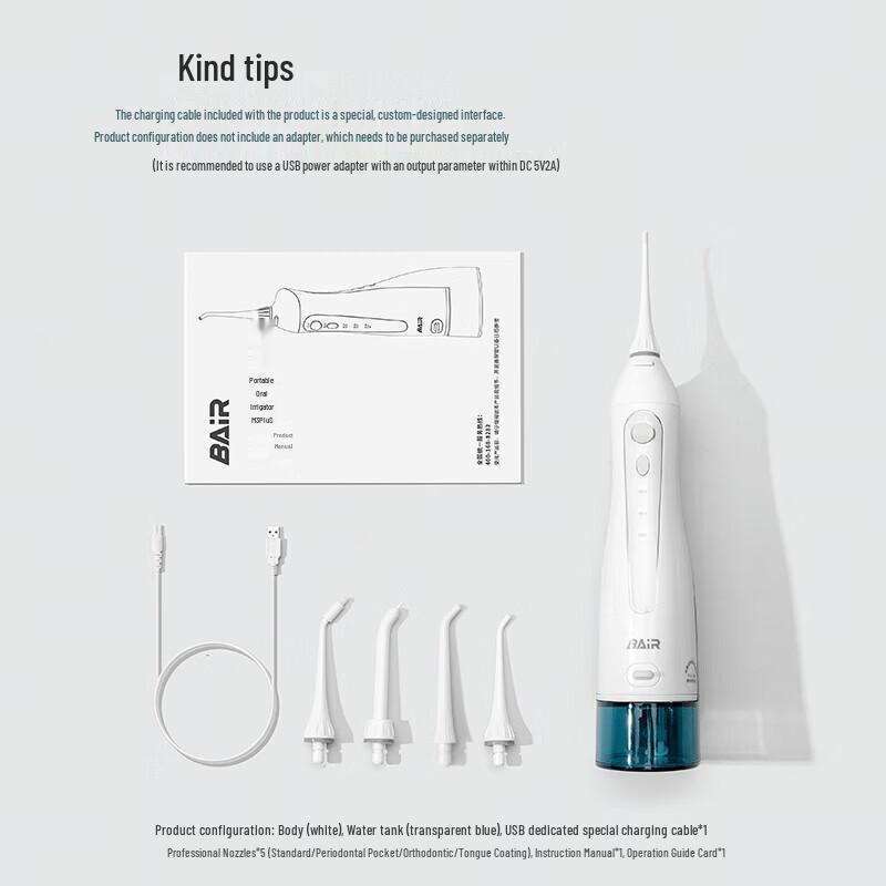BAIR M3Plus Portable Orthodontic Water Flosser