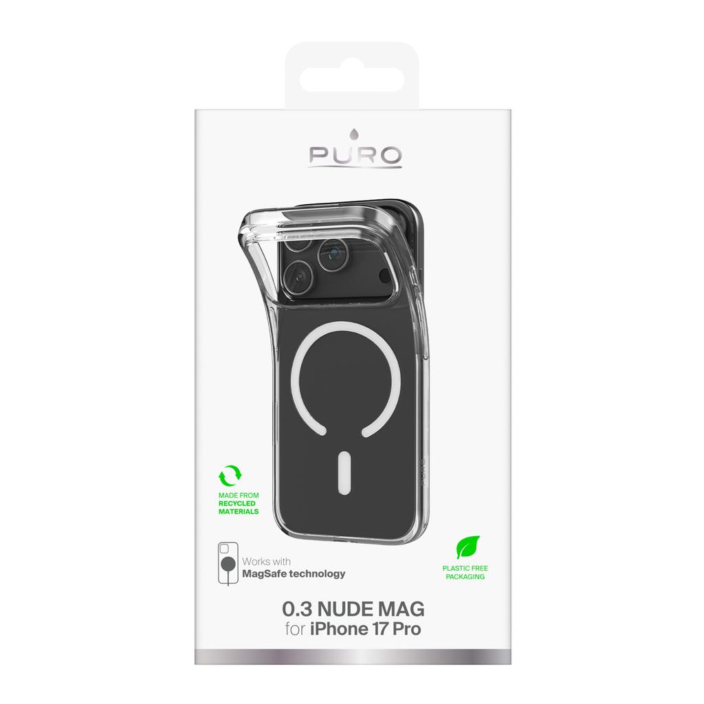 Etui case na iPhone 17 Pro Max TPU 0.3 MAG Ultra-Slim MagSafe - przezroczyste