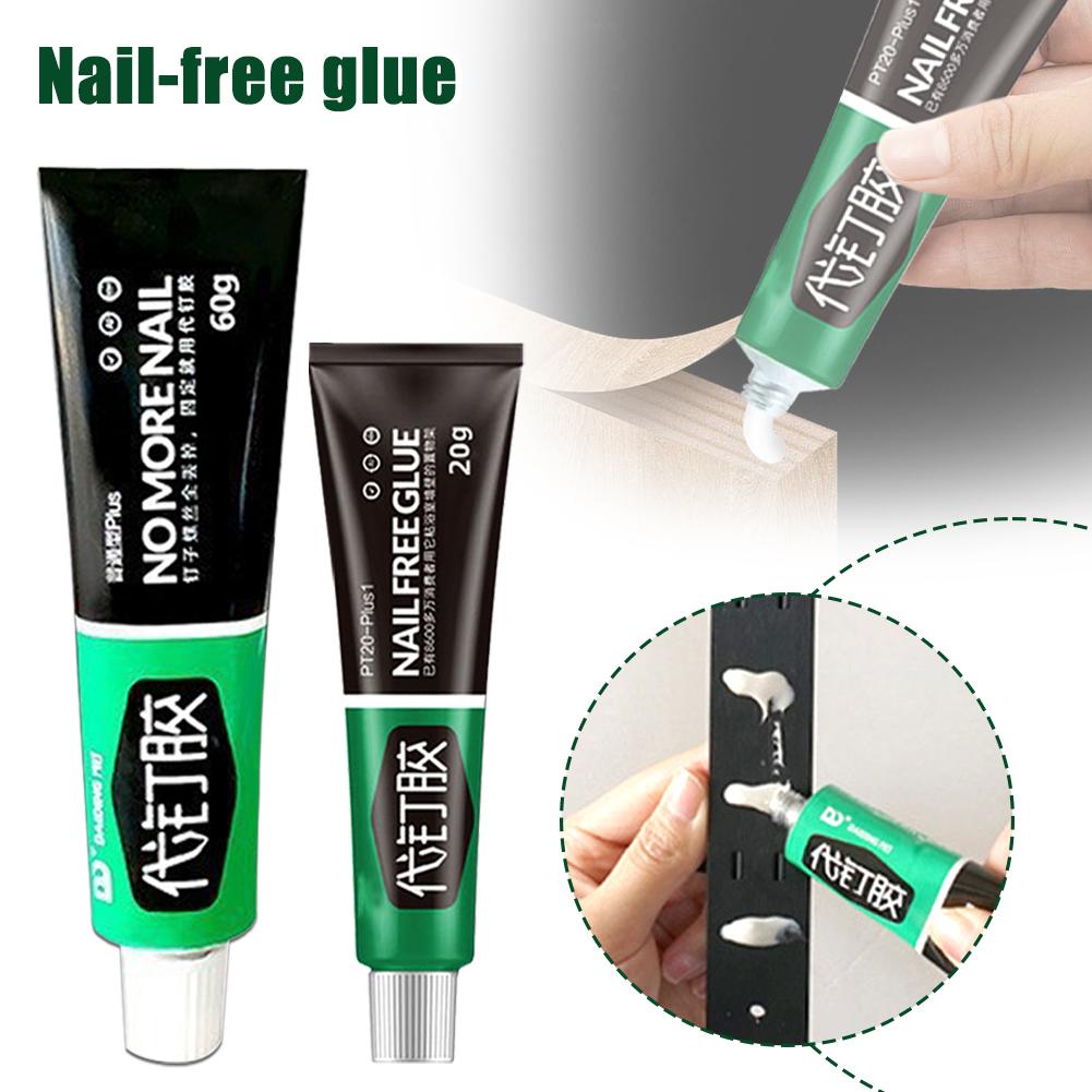 20g Multi-functional Nail-free Glue Waterproof Concrete Strong All-purpose Brick Glue Glue Glass Plastics Plaster Metals St S6Q9