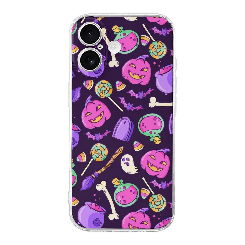 1 Pack For Iphone 17/17Air/17Pro/17ProMax Clear TPU Protective Case With Lens Lip, Anti-Fingerprint Coating, Slim Fit And Corner Cushion