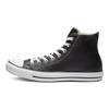 Converse All Star Leather Leather Classic Versatile High Top Espadrilles Unisex Black & White