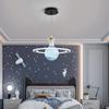 Nordic Planet Lamp Children Room Chandelier Wandering Earth Jupiter Bedroom  Astronaut  Starry Sky