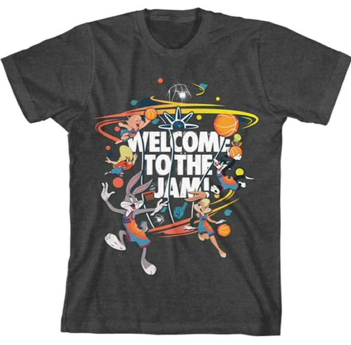 Space Jam Welcome to the Jam Boy s T-shirt - NWT 110