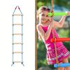 Kids' Climbing Rope Ladder Colorful Climbing Stones Indoor Outdoor Backyard Playground Children's Sensory Integration Training