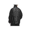 adidas Comfortable Breathable Stand Collar Warm Long Sleeve Jacket Unisex Jacket Black Bright-White JM8619
