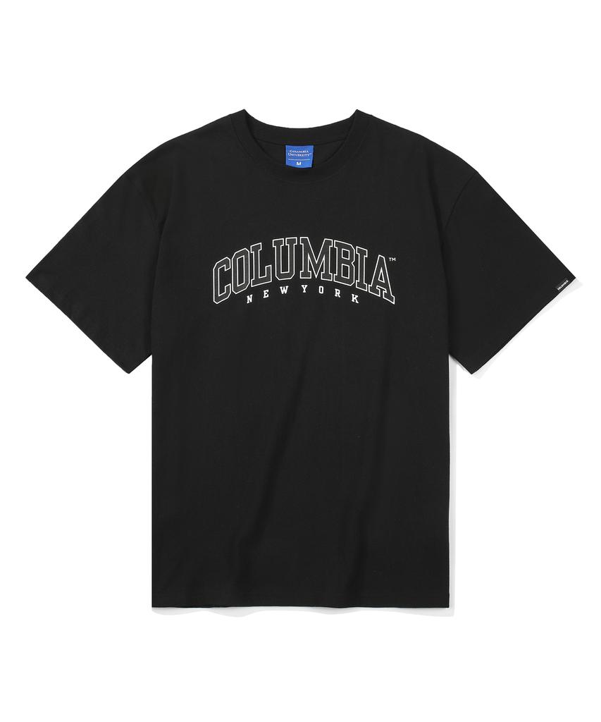 COLUMBIA UNIVERSITY Cu Newyork T-Shirts Black