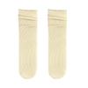 Women's Summer Ice Tube Socks – Thin Black & White Pile Stockings