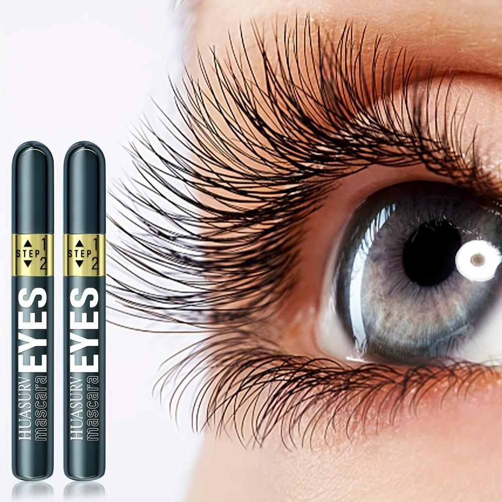 2-in-1 Long and Curled Mascara Curled Lashes - Long-Lasting - Natural Length - Natural Thickness - Curled Mascara - Easy Application for Beginners