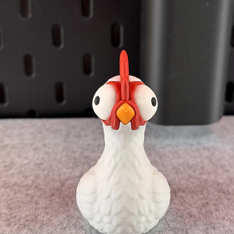 3D Printed Hen Statue Chicken Figurine Animal Sculpture Indoor/Outdoor Home Or Car Ornament Perfect Gift