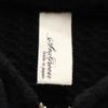 Seagreen Made In Japan Wool Long Sleeve Waffle Zip Hoodie 4 Black Men's Used