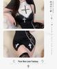 Abstinent Nun Sexy Lace Lingerie Set - See-Through Pajamas Nightgown
