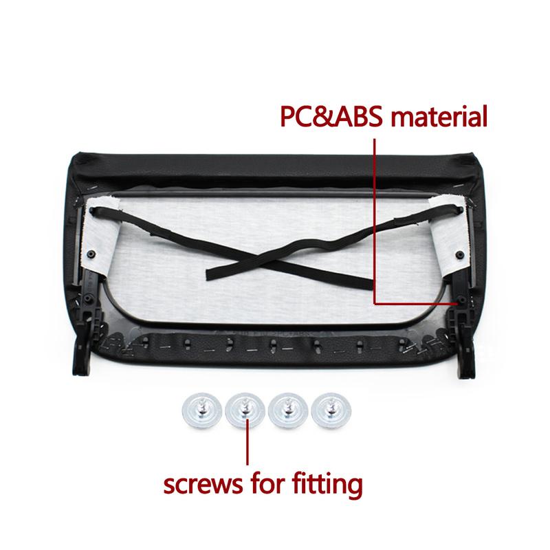 Car Left Right Seat Backrest Leather Storage Panel Cover Trim For BMW 5 5GT 7 Series F10 F11 F18 F07 F01 F02 520 523 525 530 730