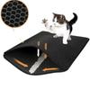 Cat Litter Mat Double Layer Nonslip Waterproof Pet Litter Wear Resistant Washable and Durable Honeycomb Structure Cat Litter Pad