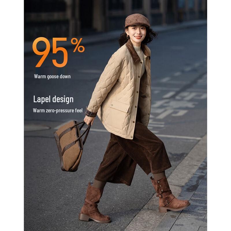 Demana Women s Retro Goose Down Jacket L