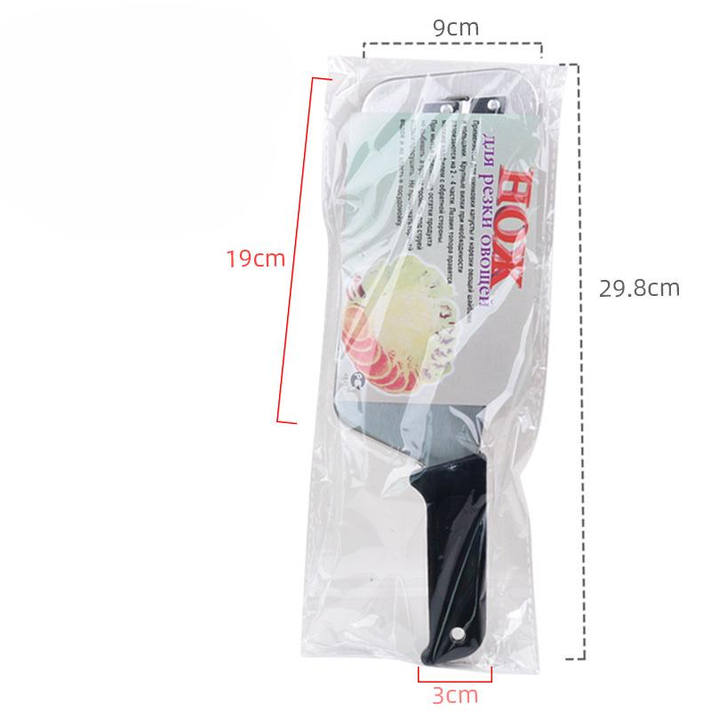 

Red-handled Double-blade PlanerVegetable Knife Slicer Chinese Cabbage PlanerPeeler Kitchen Small Tools чорний