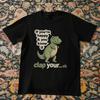 Wenn du glücklich bist Dinosaurier T-Shirt Lustiges Meme Brainrot Witz T-Shirt Unisex