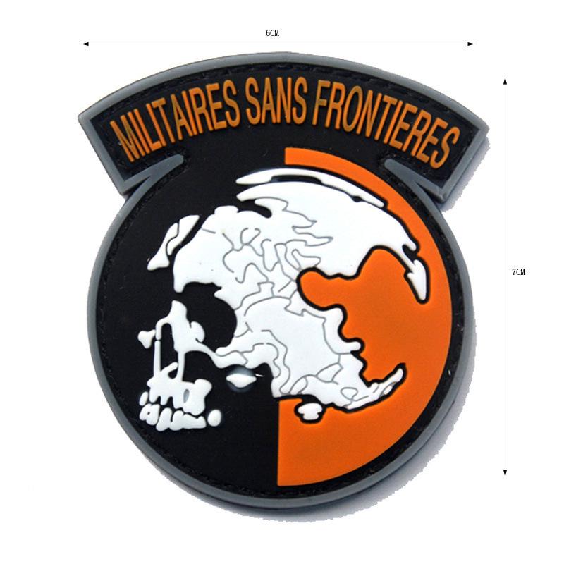 PVC Velcro Tactical Patch - Borderless Army