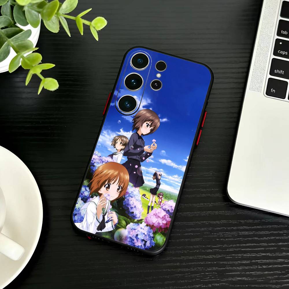 G-GIRLS F-Und P-PANZER Phone Case For Samsung S26,S25,S24,S23,S22,S21,S20,Ultra,Plus,FE Black Soft Cover